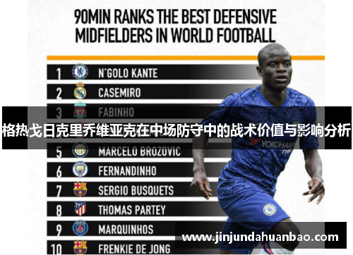 格热戈日克里乔维亚克在中场防守中的战术价值与影响分析